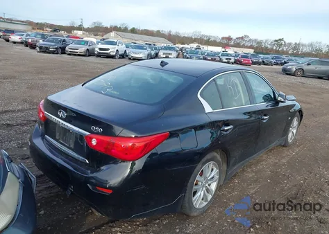 2015 Infiniti Q50 Premium from USA, damaged, VIN JN1BV7AP4FM354963